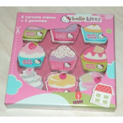 Carnets Cupcakes Hello Kitty