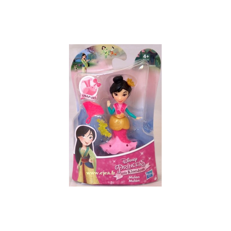 Princesse Disney Petit Royaume de MULAN Heure Du Thé Mini Poupée Ensemble Jeu 