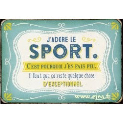 Carte postale VintageArt Sport