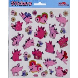 Stickers Global Gift Cochons 
