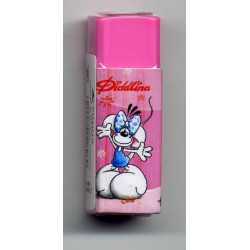 Diddl Gomme rose
