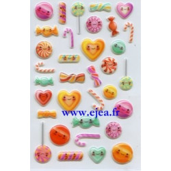 Stickers Cooky Bonbons