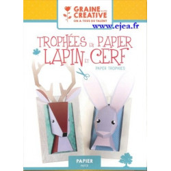 Kit Papier Trophées Lapin...