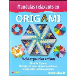 Mandalas relaxants en Origami