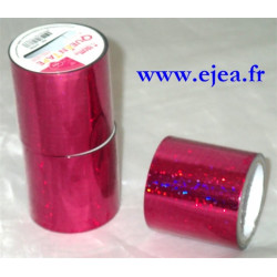 Queen Tape Holographique Rose