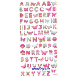 Stickers TWEENY ABC Papillons