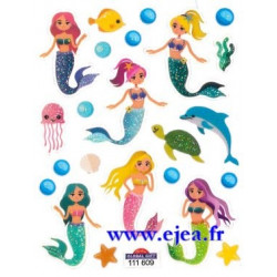 Stickers Mini Classy Sirènes