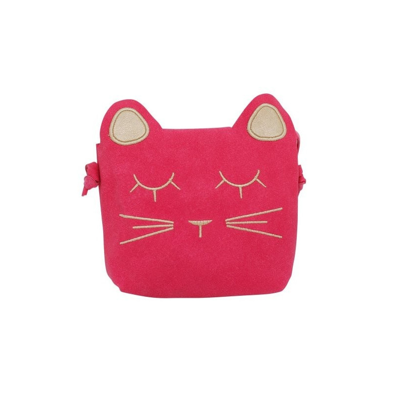 Petit Sac Tete De Chat Framboise