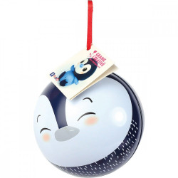 Boule de Noël Fimo Pingouin