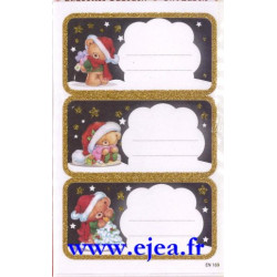 Etiquettes cadeaux de Noël...
