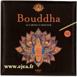 Bouddha 10 cartes à gratter