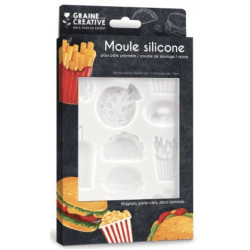 Moule silicone Junk Food