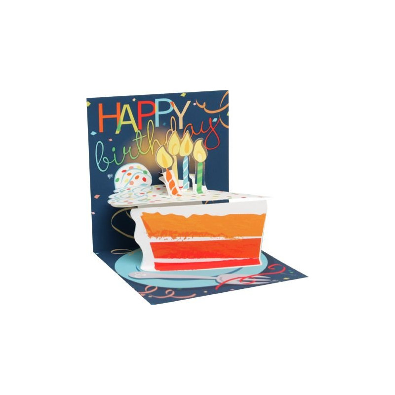 Mini Carte Pop Up Gateau D Anniversaire