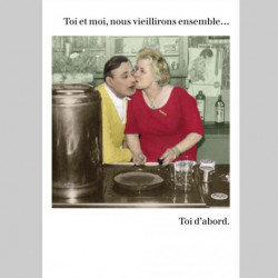 Carte Rétro Fun Nous...