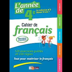 L'année de 4e  - Cahier de français