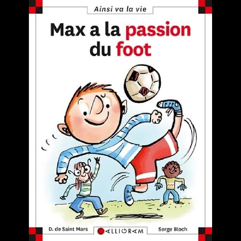 Max a la passion du foot