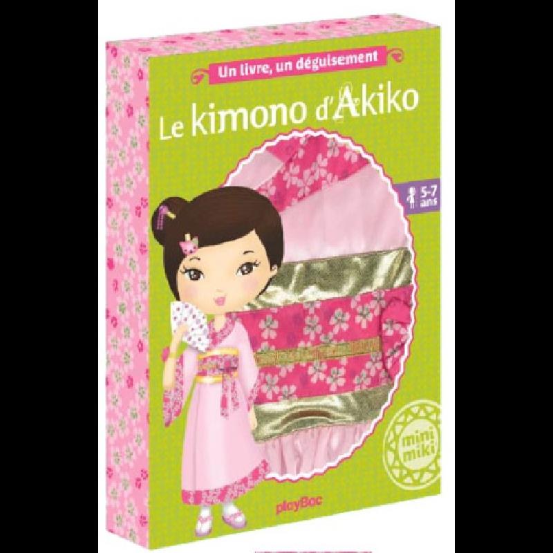 Le kimono d'Akiko  - Coffret livre + déguisement 5-7 ans