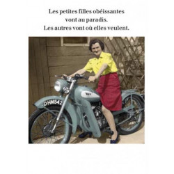 Carte Rétro Fun Les petites...