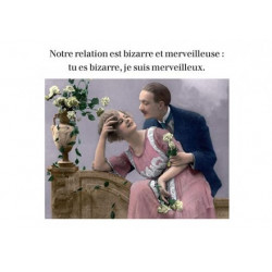 Carte Rétro Fun Bizarre et...