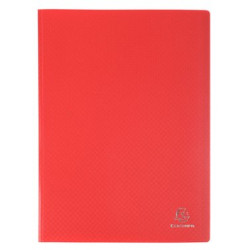 Porte-vues 200 vues Opak rouge