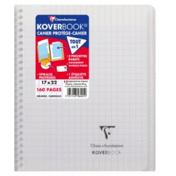 Cahier Koverbook incolore...
