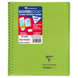 Cahier Koverbook vert...