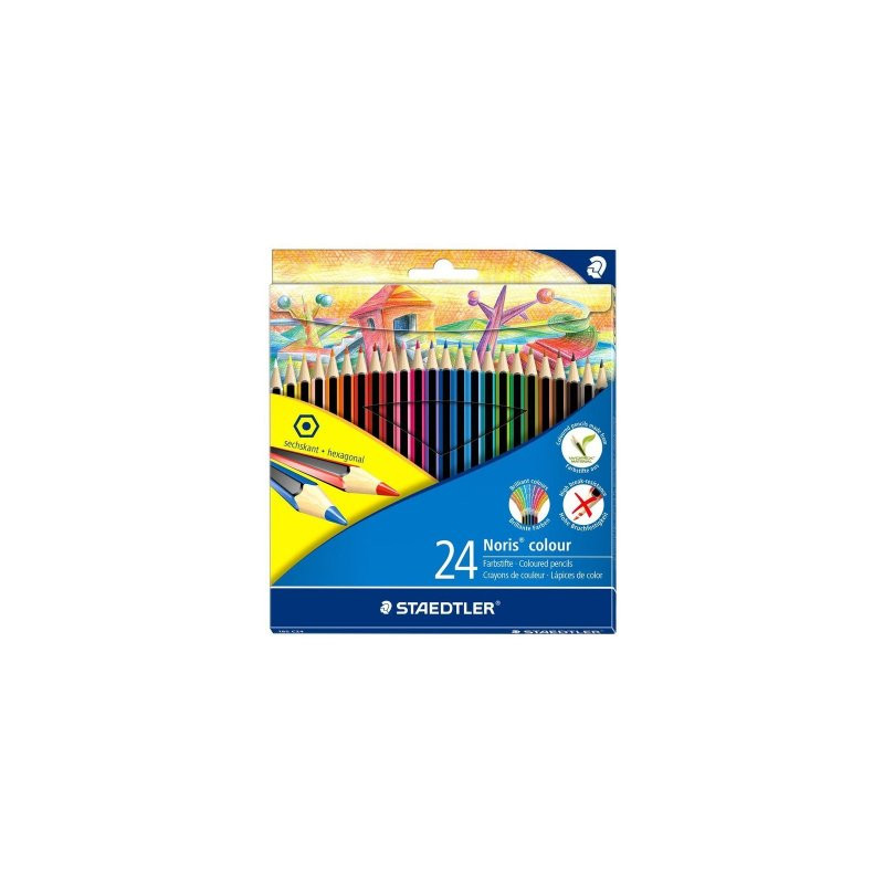 Crayons de couleur par 24 Noris Staedtler