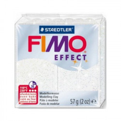 Fimo Effect glitter Blanc 052