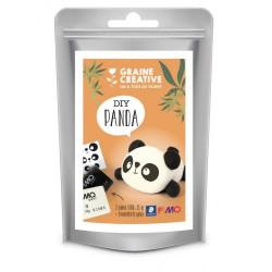 DIY Panda Fimo Graine Créative