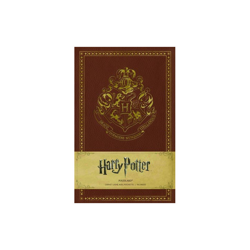 Carnet luxe Harry Potter Poudlard