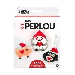 Kit Mini Perlou Animaux Noël