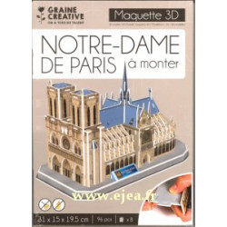 Maquette 3D Notre-Dame de...