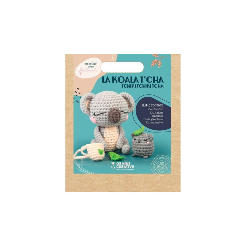 La Koala T'cha Kit crochet amigurumi