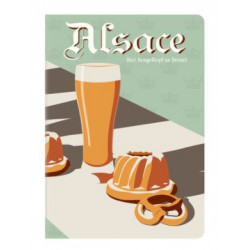 Carnet France A6 Alsace