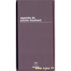 Agenda de poche étudiant...