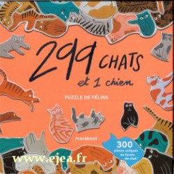 Puzzle 299 chats et 1 chien