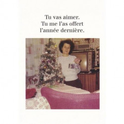 Carte Rétro Fun Noël...