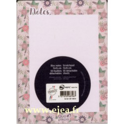 Bloc-notes Daisy A6 Rose