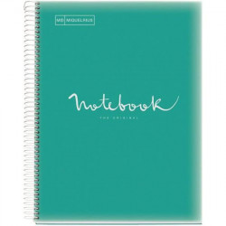 Carnet A4 Emotion Turquoise