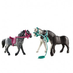 3 chevaux - Playmobil équitation 6360