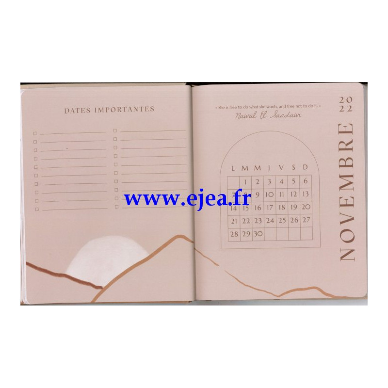 Agenda Planner Juste Zoé 2023 16 mois