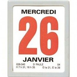 Calendrier éphéméride...