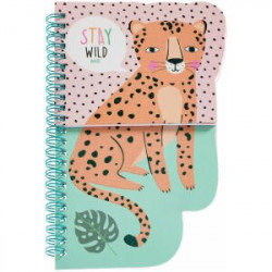 Carnet double A5 Stay Wild