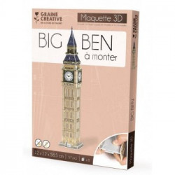Maquette 3D Big Ben à monter