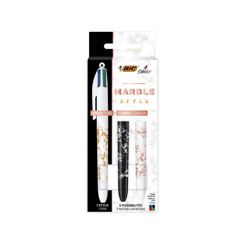 Collection BIC 4 Couleurs - Marseille - Stylo Bille BIC
