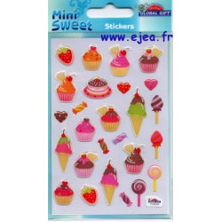 Stickers Mini Sweet Desserts