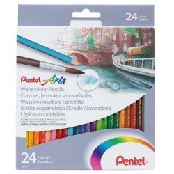 Pentel Arts 24 Crayons de...