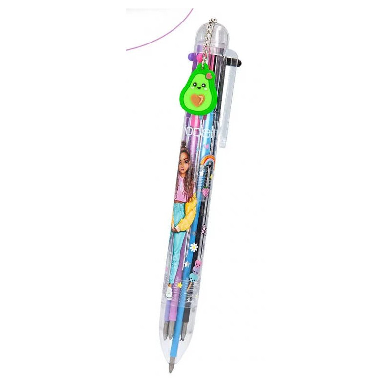 Carnet + stylo 8 couleurs + crayon à papier + Stickers - Pokemon