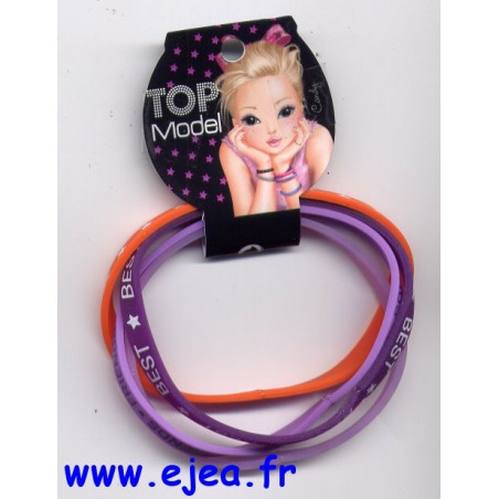 4 Bracelets Silicone Motivants - Messages Anglais (Dream, Be Yourself...), élastiques, Confortables, Pour Sport Et Fête