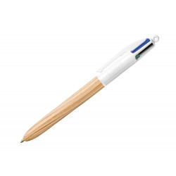 Stylo Bic 4 couleurs Wood...